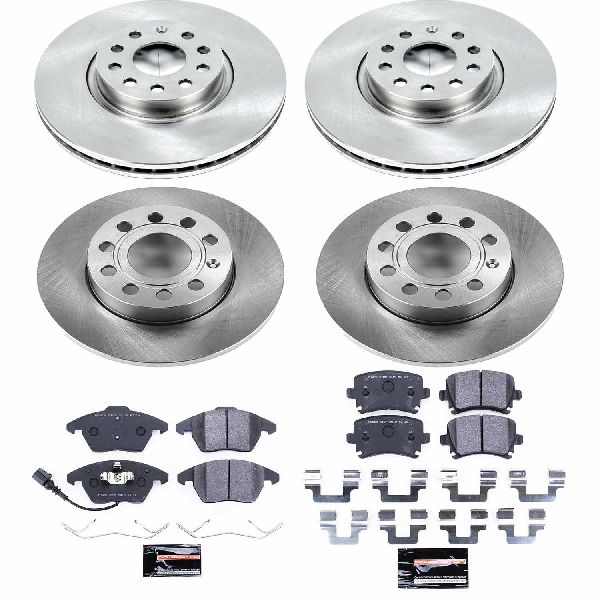 2008 Audi A3 Disc Brake Kit - Front and Rear (Powerstop)