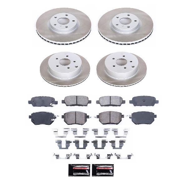 2006-2007 Nissan Murano Disc Brake Kit - Front and Rear (Powerstop)