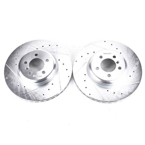 2013-2015 BMW ActiveHybrid 3 Disc Brake Rotor Set - Front (Powerstop)