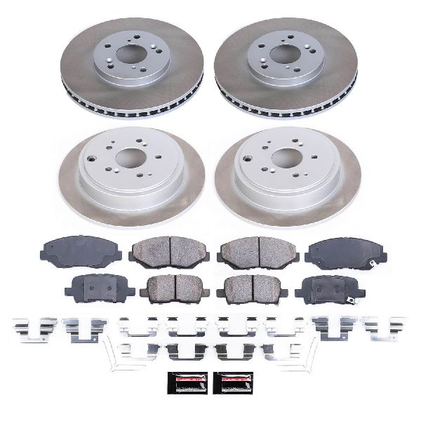 2003-2008 Honda Pilot Disc Brake Kit - Front and Rear (Powerstop)