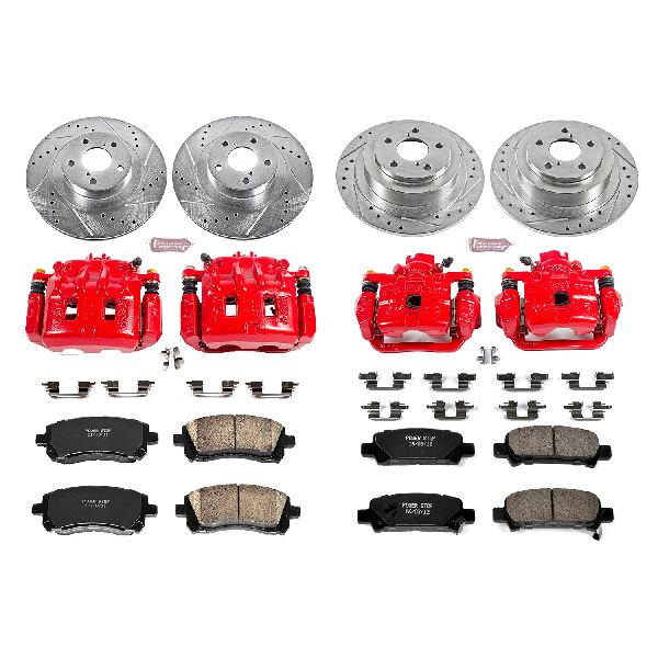 2001 Subaru Legacy Disc Brake Kit - Front and Rear (Powerstop)