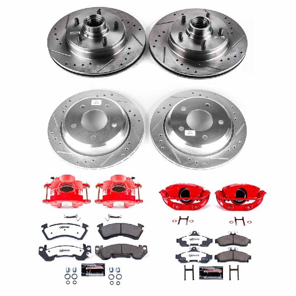 1994-1996 Chevrolet Impala Disc Brake Kit - Front and Rear (Powerstop)