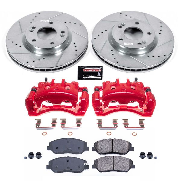 2007-2009 Hyundai Santa Fe Disc Brake Kit - Front (Powerstop)