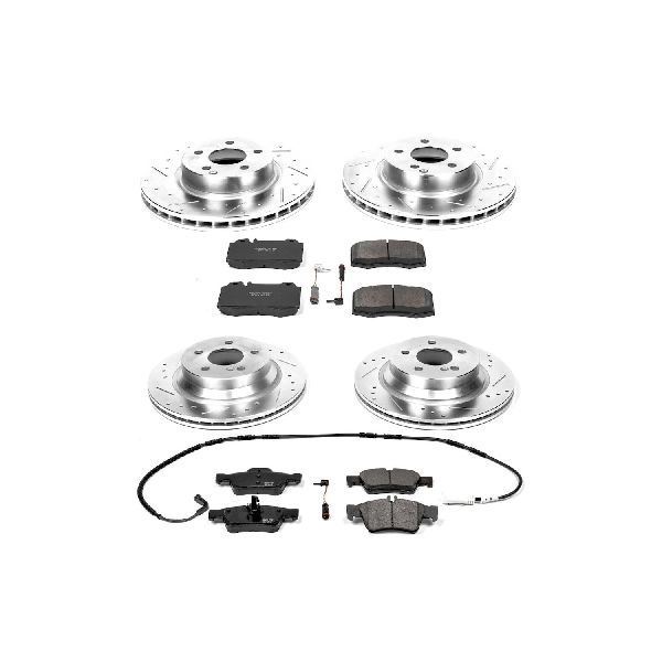2003-2006 Mercedes-Benz E500 Disc Brake Kit - Front and Rear (Powerstop)
