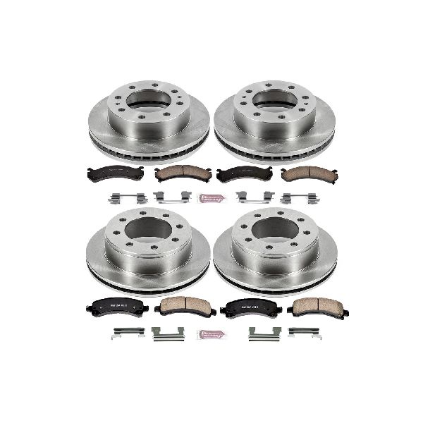 2003-2016 Chevrolet Express 3500 Disc Brake Kit - Front and Rear (Powerstop)