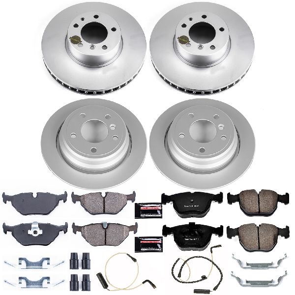 1997-2000 BMW 540i Disc Brake Kit - Front and Rear (Powerstop)