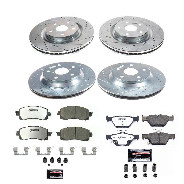 2019-2022 Subaru Forester Disc Brake Kit - Front and Rear (Powerstop)