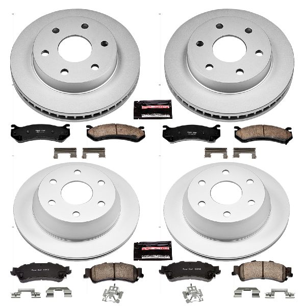 2003-2005 Chevrolet Astro Disc Brake Kit - Front and Rear (Powerstop)