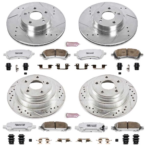 1998-2002 Subaru Forester Disc Brake Kit - Front and Rear (Powerstop)
