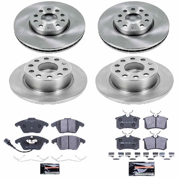 2010-2013 Audi A3 Disc Brake Kit - Front and Rear (Powerstop)