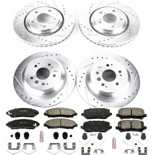 2017-2025 Honda Ridgeline Disc Brake Kit - Front and Rear (Powerstop)