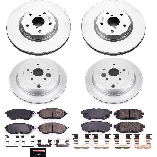 2008-2014 Subaru Tribeca Disc Brake Kit - Front and Rear (Powerstop)