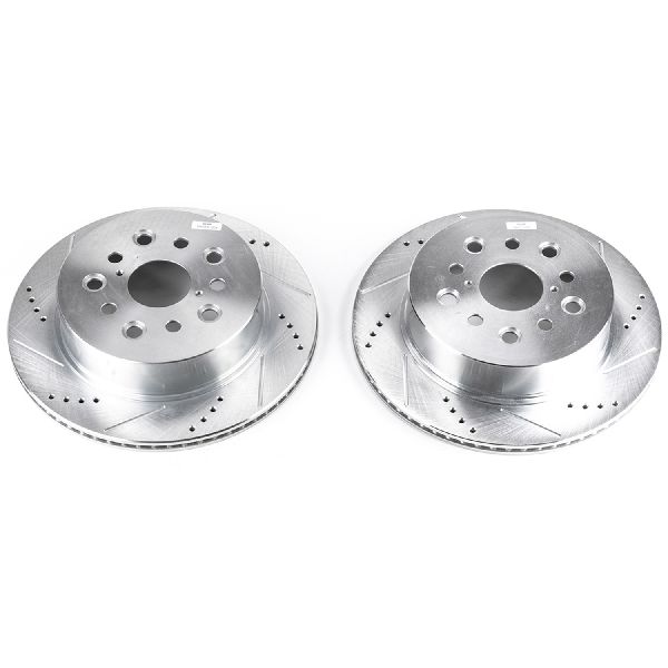 2001-2006 Lexus LS430 Disc Brake Rotor Set - Rear (Powerstop)