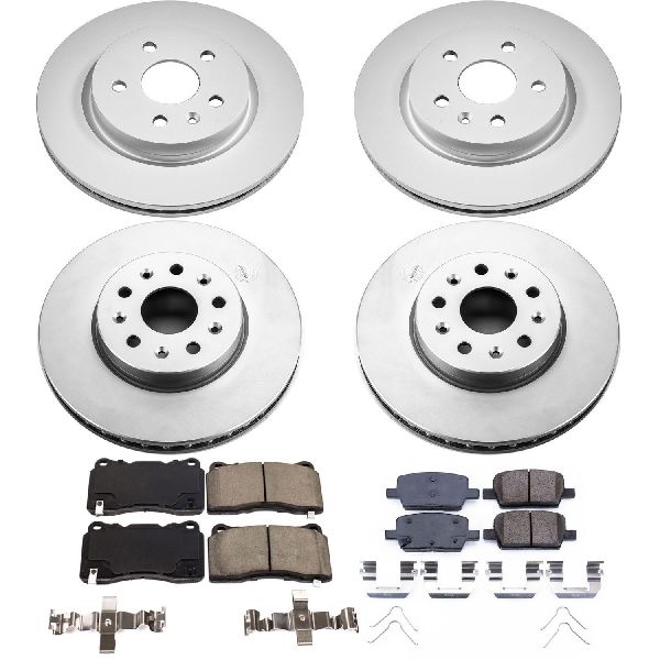 2016-2019 Cadillac CT6 Disc Brake Kit - Front and Rear (Powerstop)