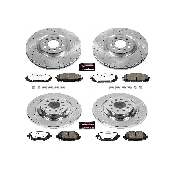 2014-2015 Jeep Cherokee Disc Brake Kit - Front and Rear (Powerstop)