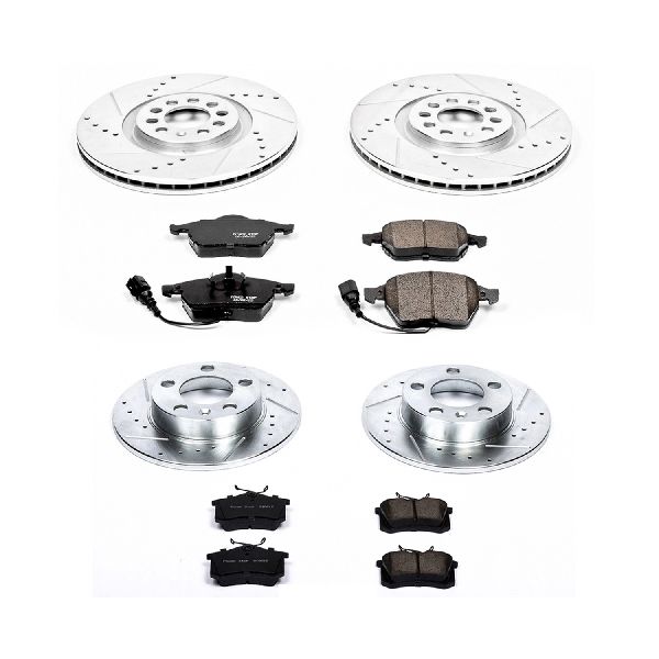 2000-2006 Audi TT Disc Brake Kit - Front and Rear (Powerstop)
