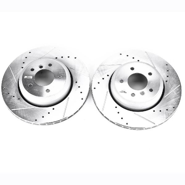 2004-2005 BMW 545i Disc Brake Rotor Set - Rear (Powerstop)