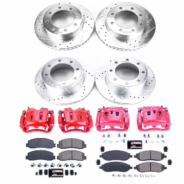 2005-2007 Ford F-350 Super Duty Disc Brake Kit - Front and Rear (Powerstop)