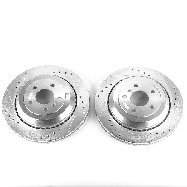 2010-2011 Mercedes-Benz ML350 Disc Brake Rotor Set - Rear (Powerstop)