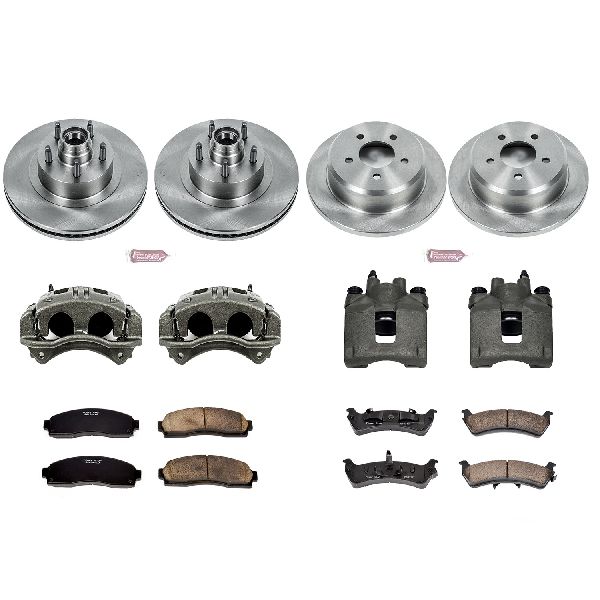 2001-2002 Ford Explorer Sport Disc Brake Kit - Front and Rear (Powerstop)