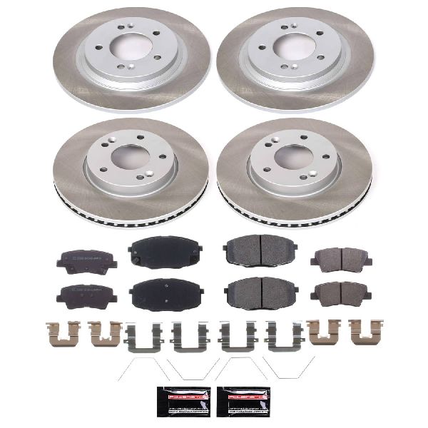 2018 Hyundai Elantra GT Disc Brake Kit - Front and Rear (Powerstop)