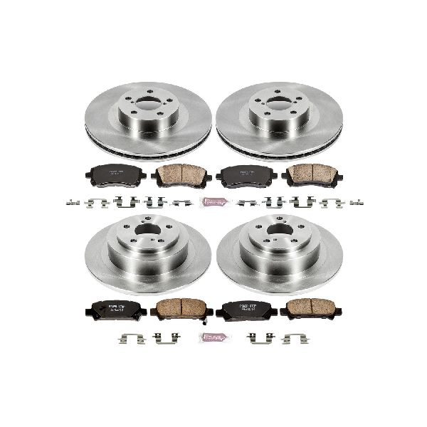 2001 Subaru Legacy Disc Brake Kit - Front and Rear (Powerstop)