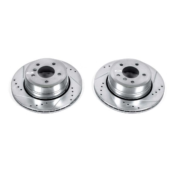 2010 BMW 528i Disc Brake Rotor Set - Rear (Powerstop)