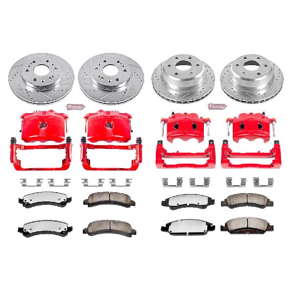 2009-2014 Chevrolet Express 1500 Disc Brake Kit - Front and Rear (Powerstop)