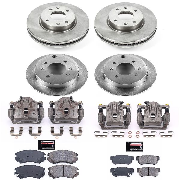 2003-2005 Hyundai Sonata Disc Brake Kit - Front and Rear (Powerstop)
