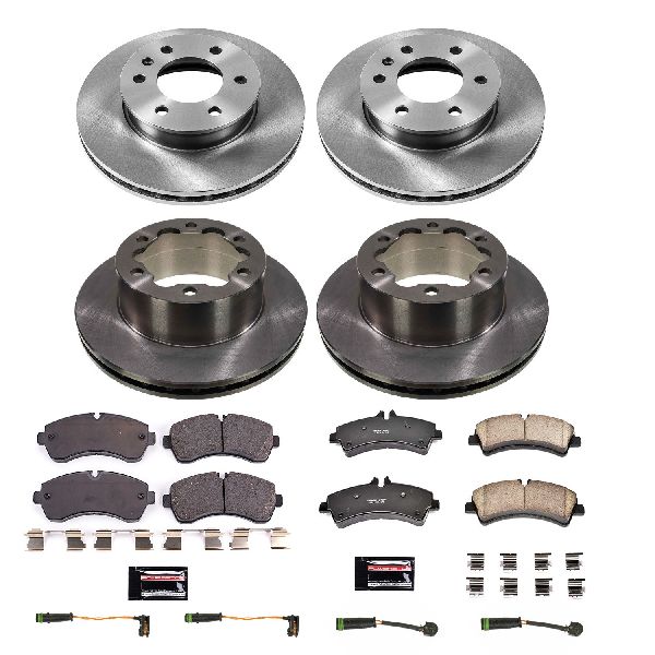 2010-2018 Mercedes-Benz Sprinter 3500 Disc Brake Kit - Front and Rear (Powerstop)