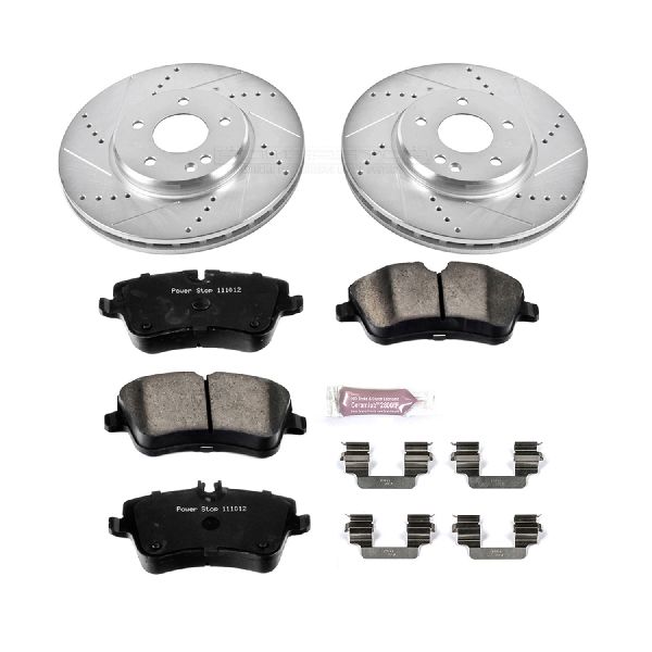 2006-2007 Mercedes-Benz C280 Disc Brake Kit - Front (Powerstop)