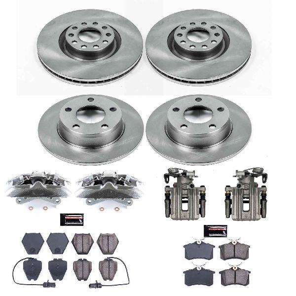 2002-2004 Audi A6 Quattro Disc Brake Kit - Front and Rear (Powerstop)