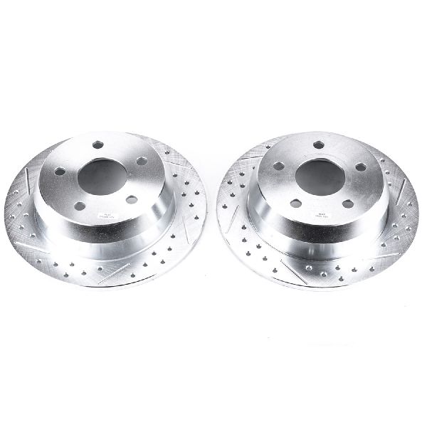 1999-2004 Jeep Grand Cherokee Disc Brake Rotor Set - Rear (Powerstop)