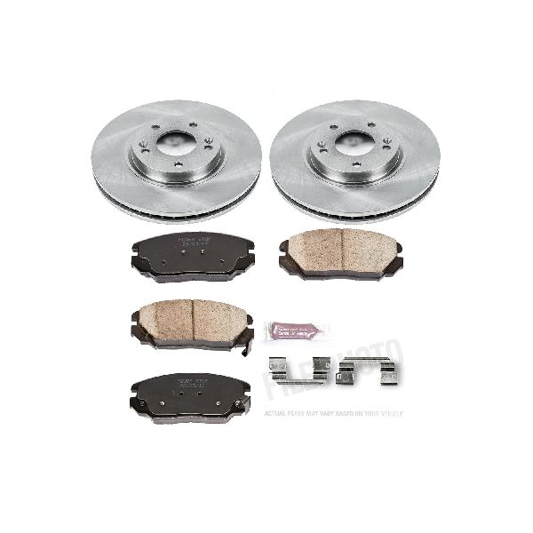 2006-2010 Hyundai Sonata Disc Brake Kit - Front (Powerstop)