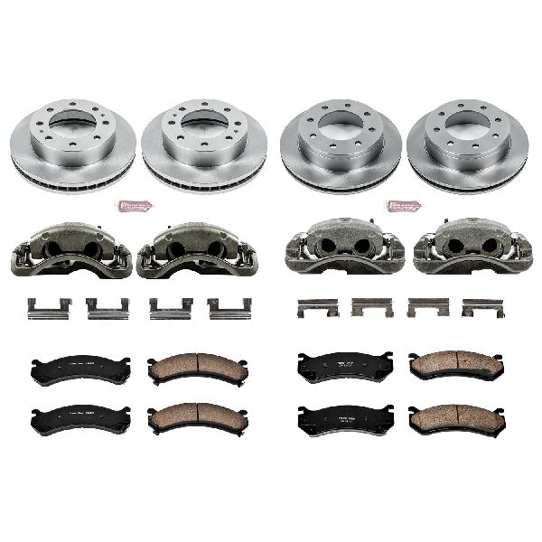 1999-2004 GMC Sierra 2500 Disc Brake Kit - Front and Rear (Powerstop)