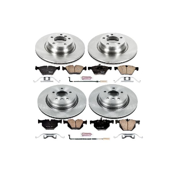 2006 BMW 330xi Disc Brake Kit - Front and Rear (Powerstop)