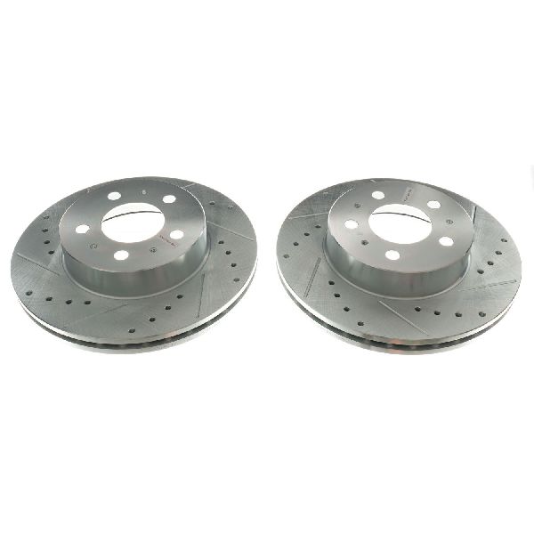 1995-1997 Lincoln Town Car Disc Brake Rotor Set - Front (Powerstop)