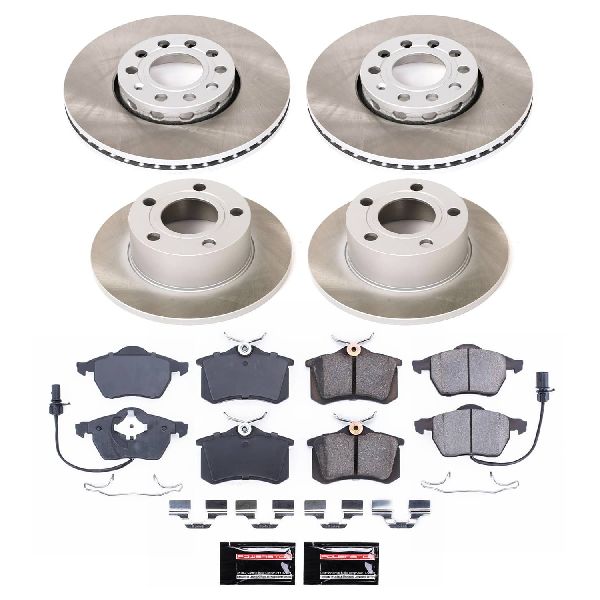 1998-2001 Audi A6 Disc Brake Kit - Front and Rear (Powerstop)