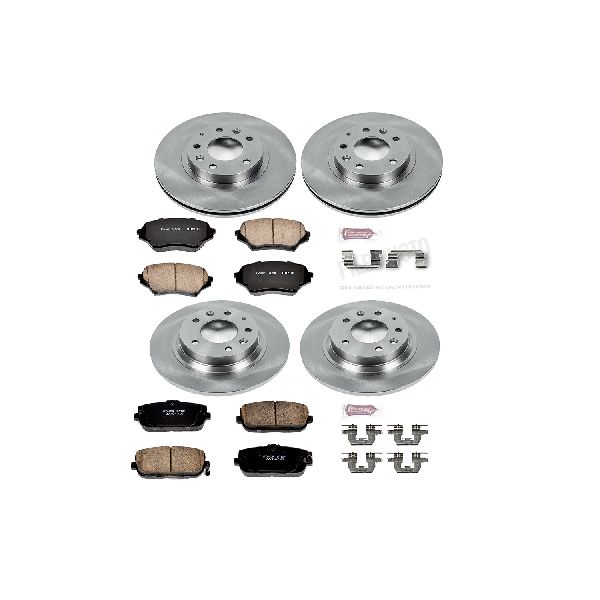 2006-2015 Mazda MX-5 Miata Disc Brake Kit - Front and Rear (Powerstop)