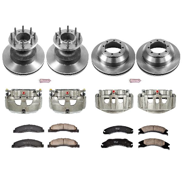 2008-2025 Ford E-350 Super Duty Disc Brake Kit - Front and Rear (Powerstop)