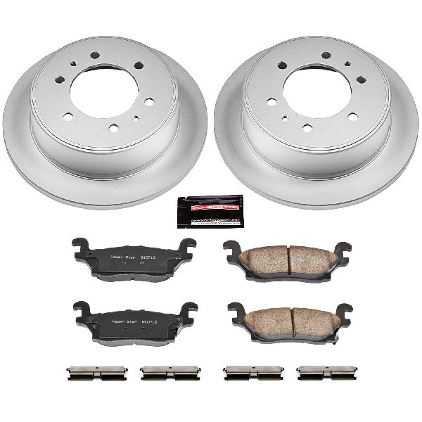 2009-2010 Hummer H3T Disc Brake Kit - Rear (Powerstop)