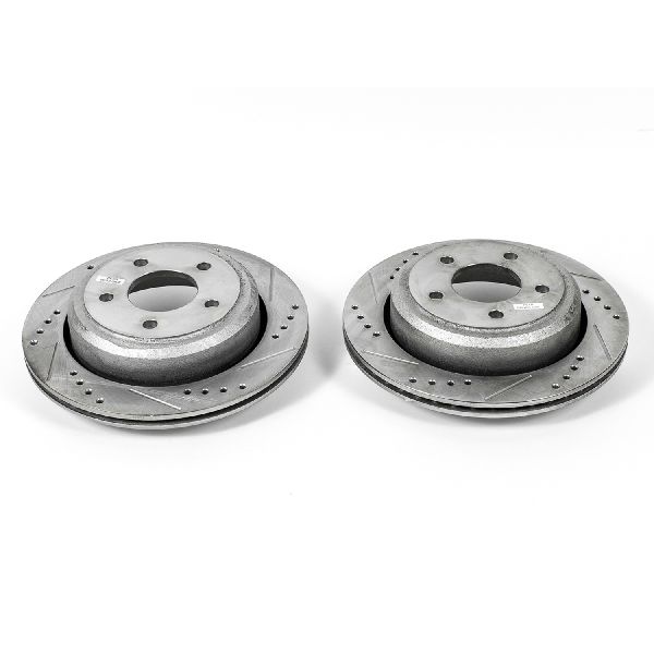 2010 Mazda B2300 Disc Brake Rotor Set - Rear (Powerstop)