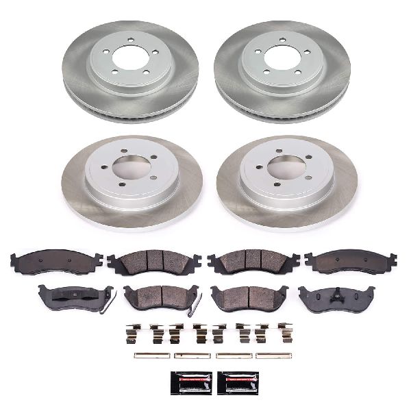 2007-2010 Mercury Mountaineer Disc Brake Kit - Front and Rear (Powerstop)