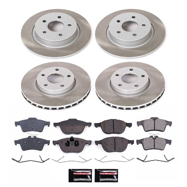 2004-2011 Volvo S40 Disc Brake Kit - Front and Rear (Powerstop)