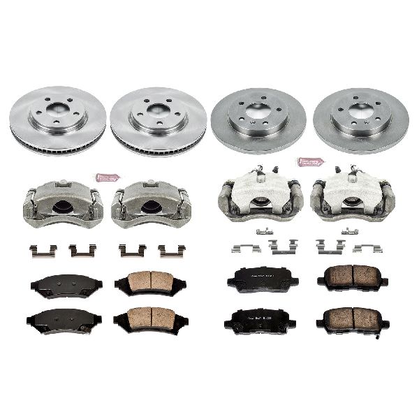 2004 Pontiac Grand Prix Disc Brake Kit - Front and Rear (Powerstop)