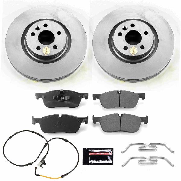 2018-2019 Jaguar E-Pace Disc Brake Kit - Front (Powerstop)