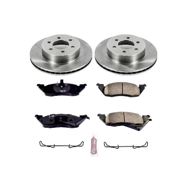1997-1998 Dodge Dakota Disc Brake Kit - Front (Powerstop)