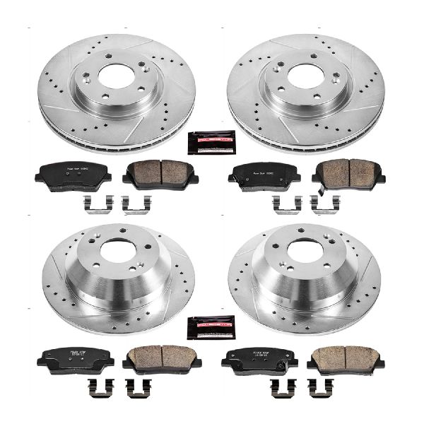2011-2013 Kia Sorento Disc Brake Kit - Front and Rear (Powerstop)