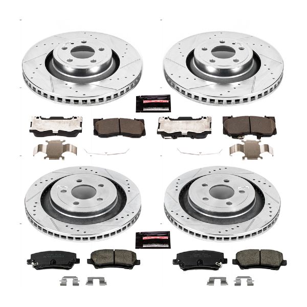 2015-2020 Ford Mustang Disc Brake Kit - Front and Rear (Powerstop)