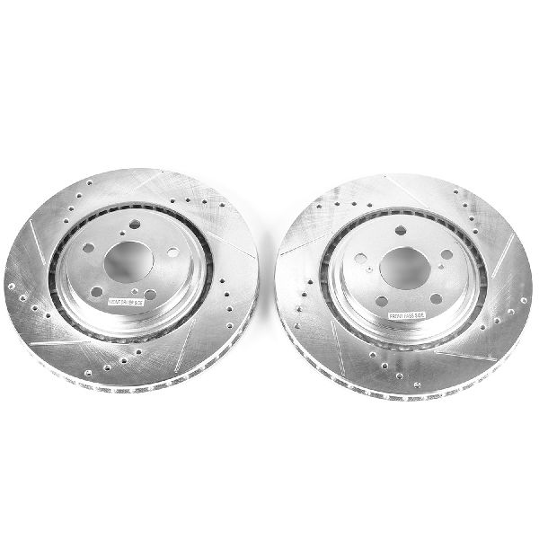 2010-2015 Lexus RX450h Disc Brake Rotor Set - Front (Powerstop)